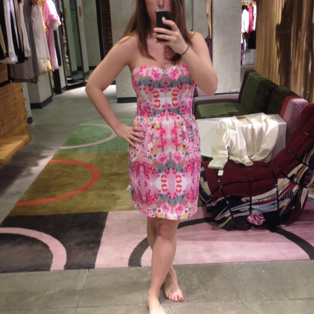 ALI RO Floral Barossa dress